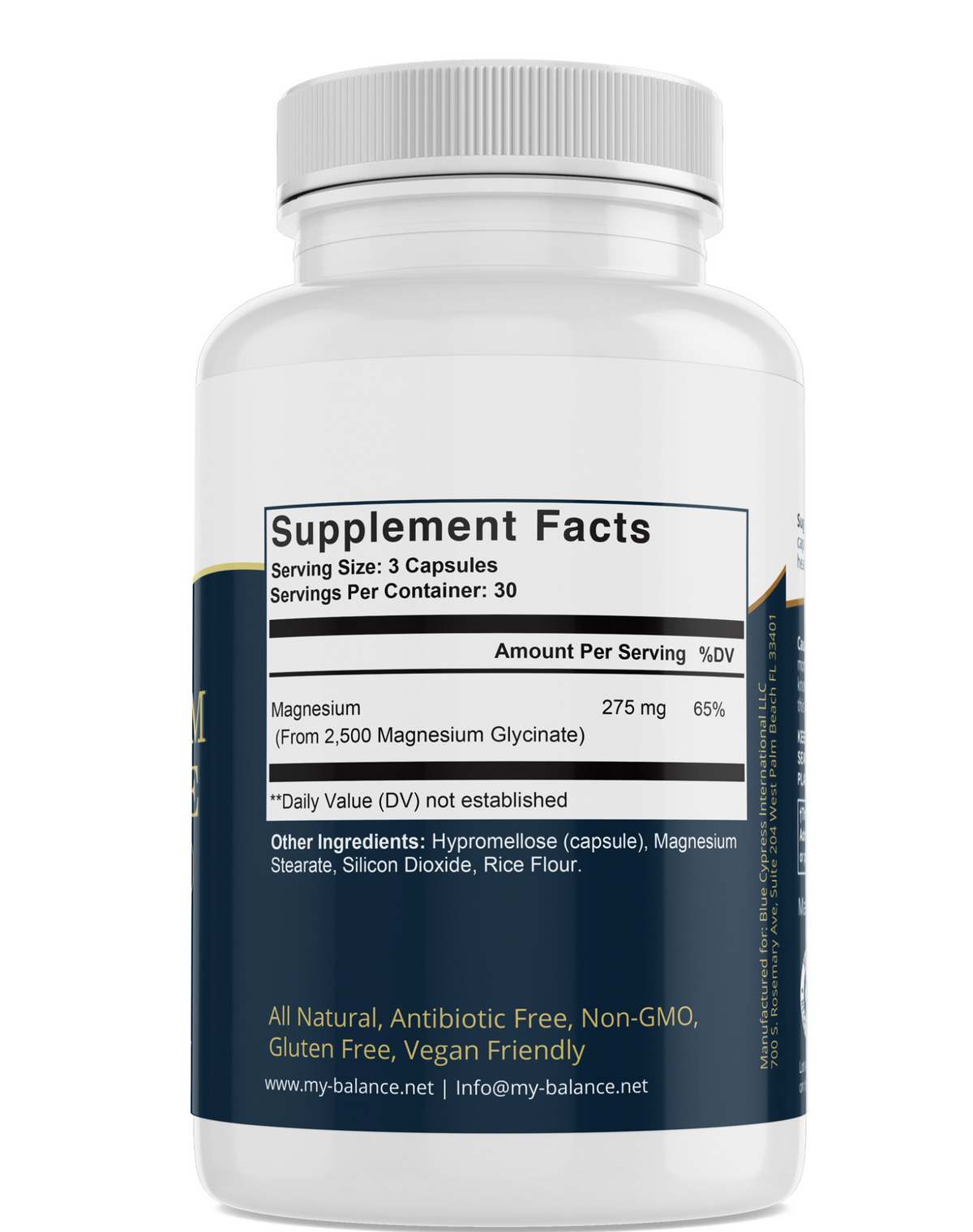 Magnesium Glycinate - Sleep & Muscle Support