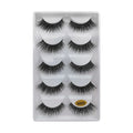 SHIDISHANGPIN 3/5/16 Pairs Natural Long False Eyelashes Dramatic Fluffy 3D Mink Lashes Wispy Wholesale Eye Lashes Thick Cils