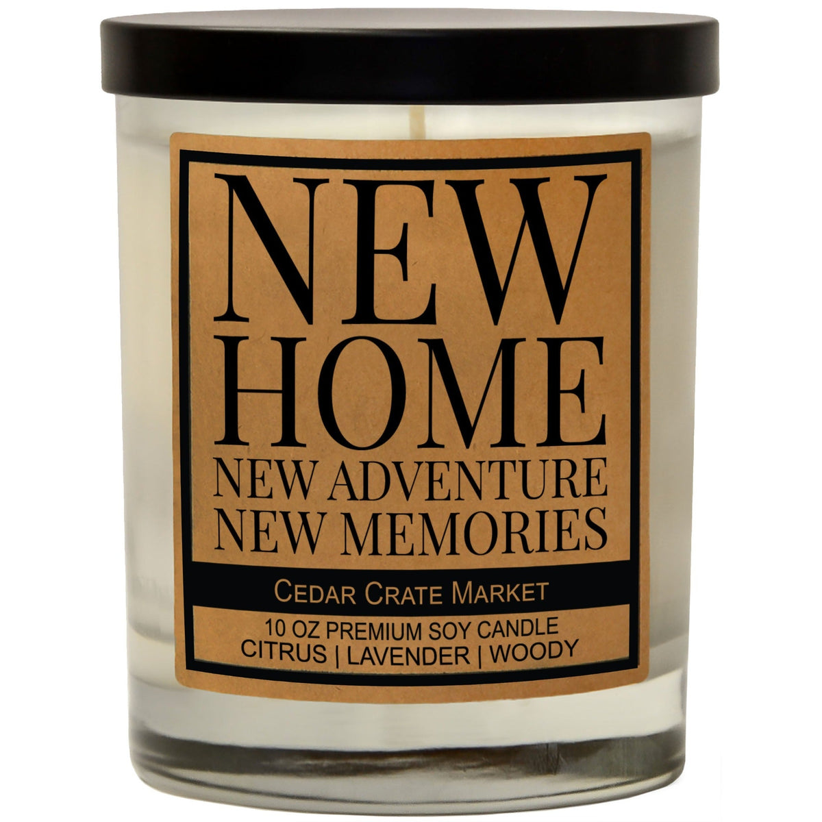 New Home Candles - Adventures And Memories Sunlit Lavender