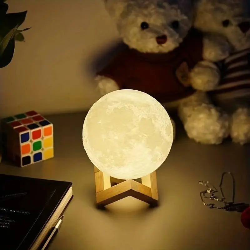 LED Moon Night Light – Galaxy Lamp for Bedroom Decoration