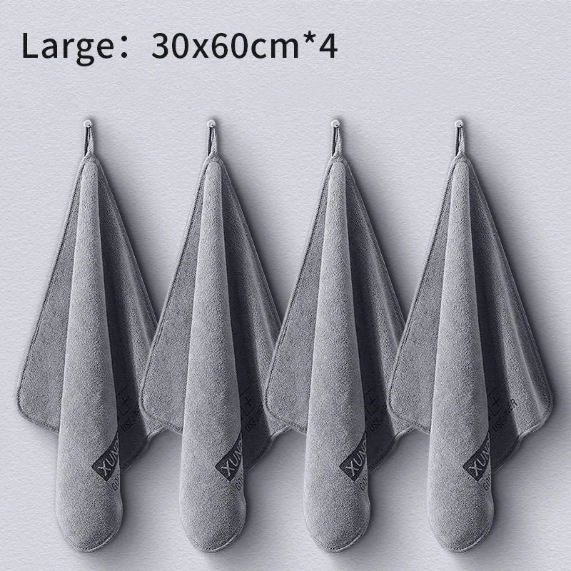 High-end Microfiber Auto Wash Towel Car Cleaning Drying Cloth Hemming Car Care Cloth Detailing Car Wash Towel