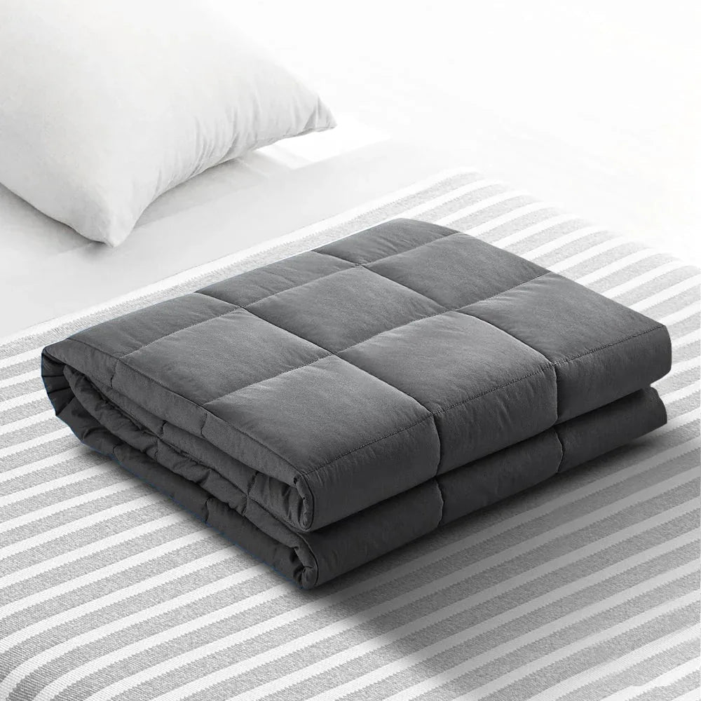 Weighted Blanket Kids 2.3KG Heavy Gravity Blankets Microfibre Cover
