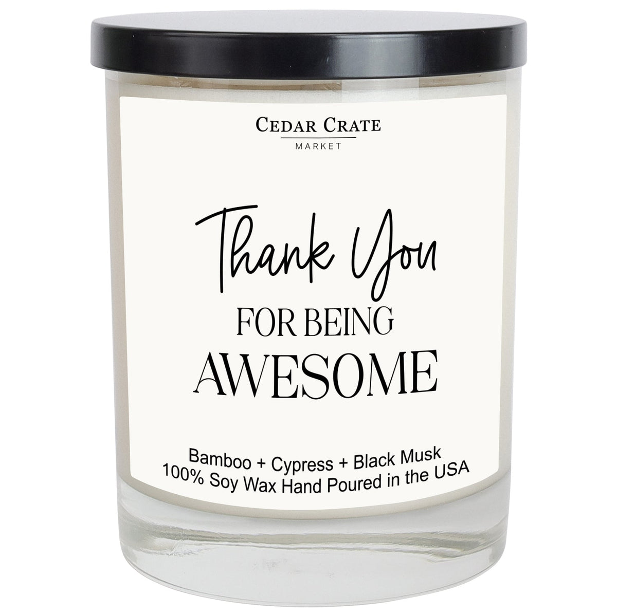Thank You for Being Awesome Best Friend - Soy Candle