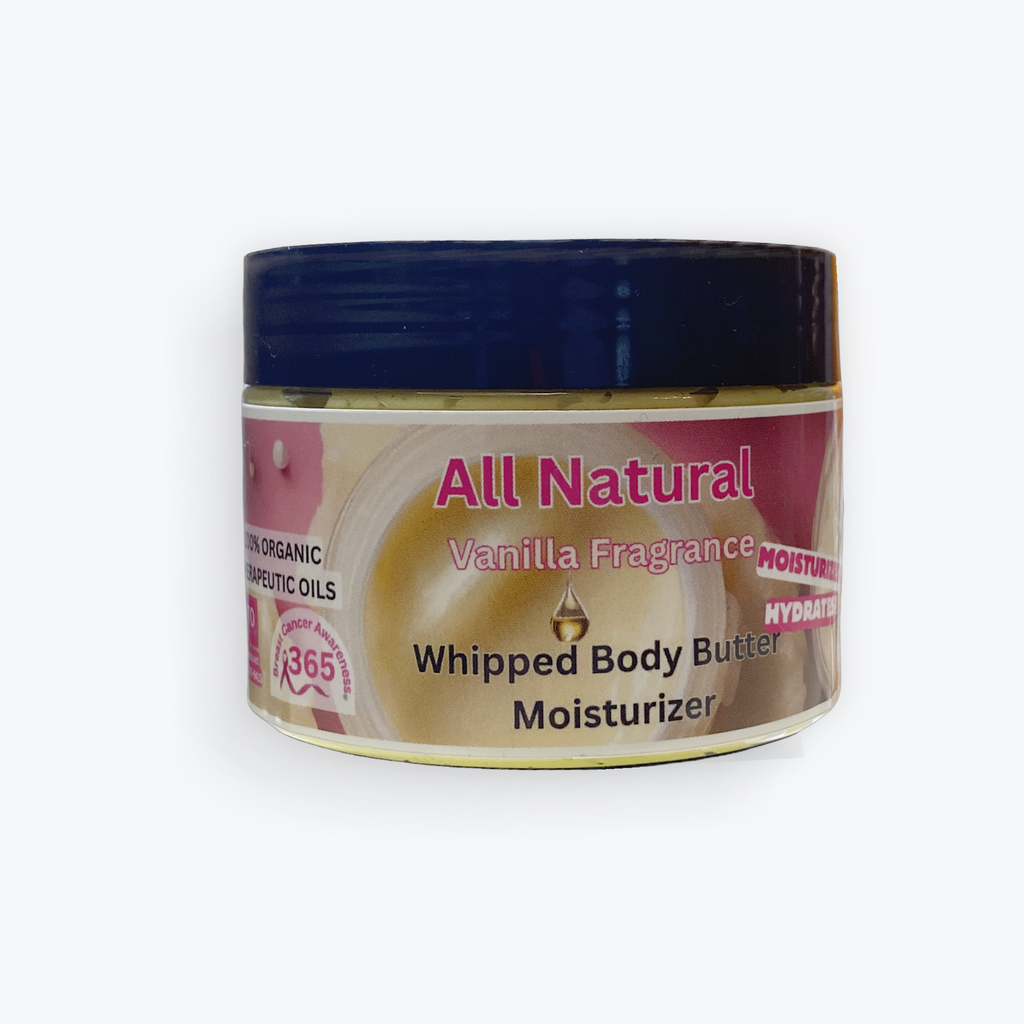 Whipped Body Butter Moisturizer Vanilla Fragrance 4 oz