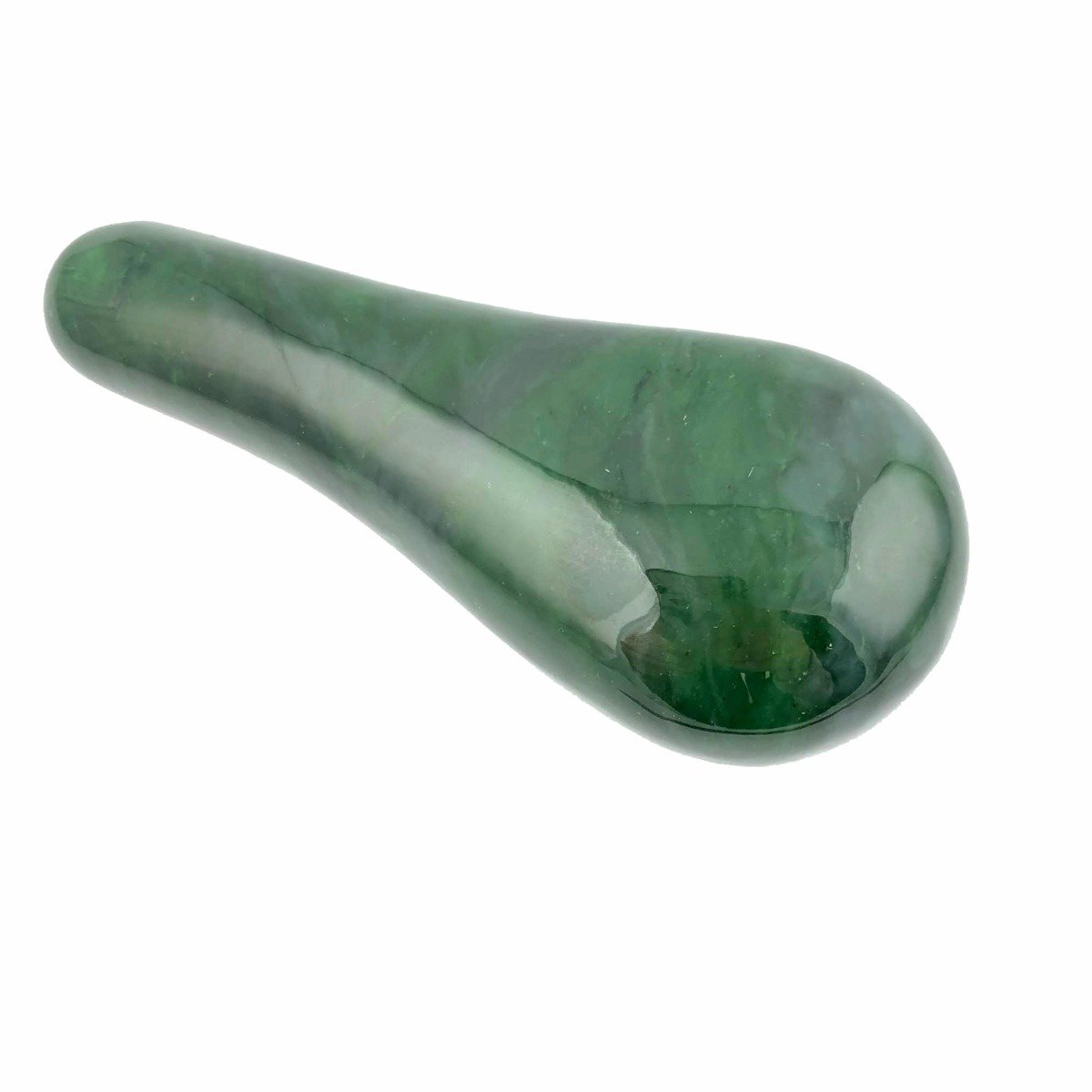Solid Canadian Jade Massage Tool, 4.75"