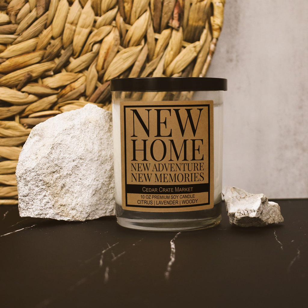 New Home Candles - Adventures And Memories Sunlit Lavender