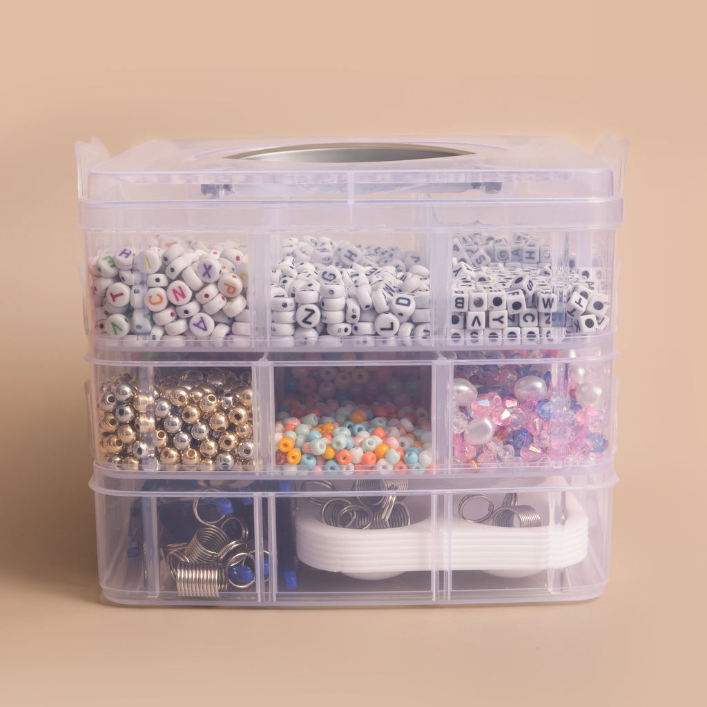 DIY Jewelry Letter Bead Party Kit, Over 5700 Pieces