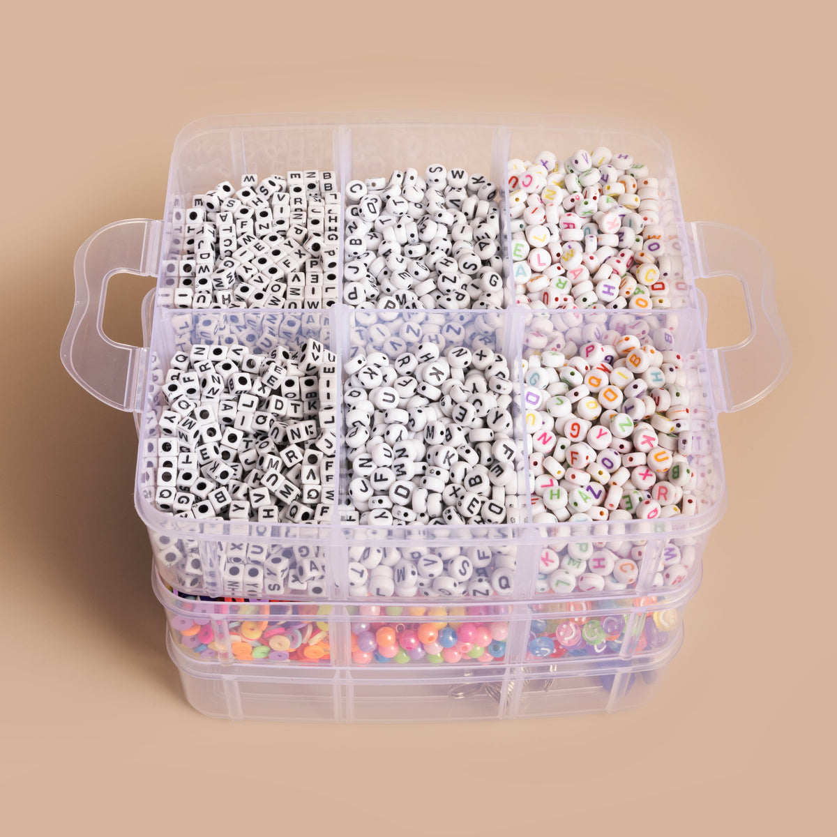 DIY Jewelry Letter Bead Party Kit, Over 5700 Pieces