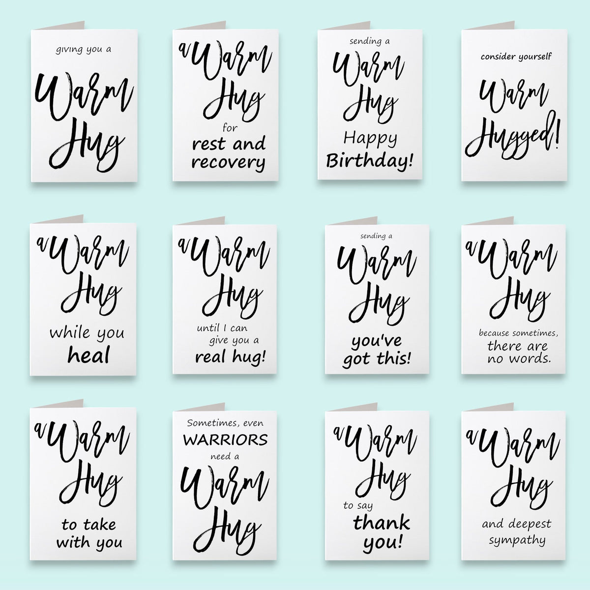 Warm Hug Gift Box for Men Women:  Microwave Heat Packs for Get Well, Birthday, Retirement, Any Time, Tan Plaid